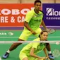 Edi Subaktiar/Gloria Emanuelle Widjaja melengkapi kemenangan tim Indonesia atas Sri Lanka dalam penyisihan Grup B pada ajang Asia Mixed Team Championships 2017 di Nguyen Du Cultural Sport Club, Ho Chi Minh, Vietnam, Rabu (15/2/2017). (Humas PP PBSI)