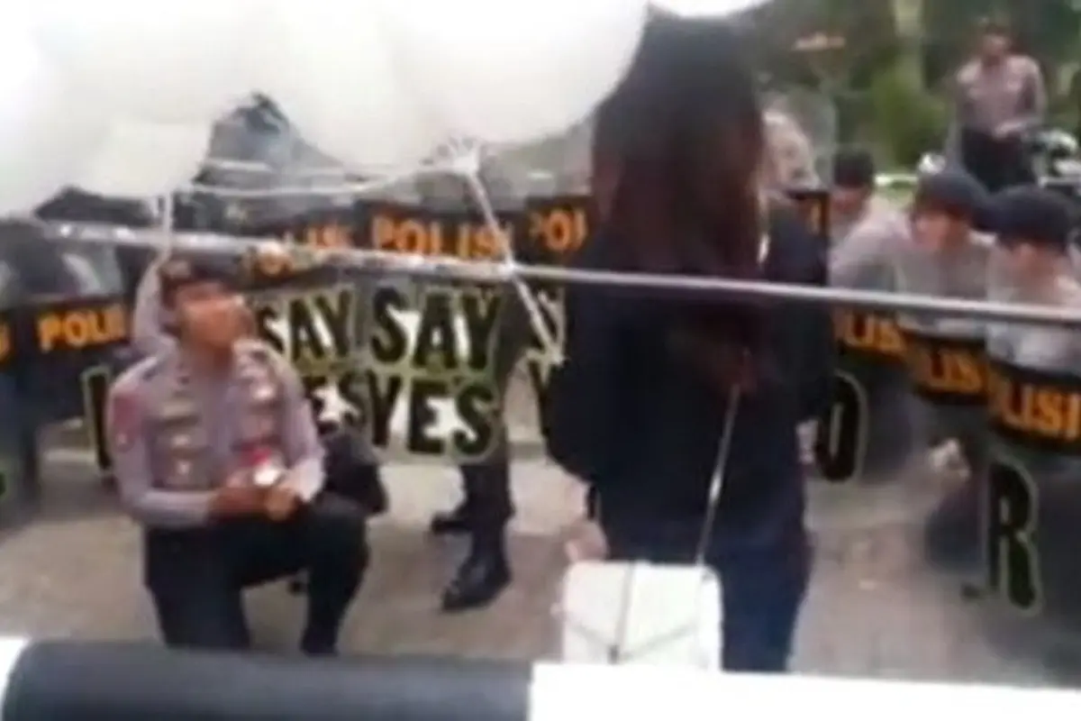 Sekompi Polisi Datangi Kampus Katolik Semarang