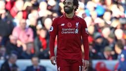1. Mohamed Salah (Liverpool) – 16 gol dan 7 assist (AFP/Geoff Caddick)