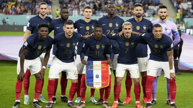 Grup D Piala Dunia 2022: Prancis vs Australia