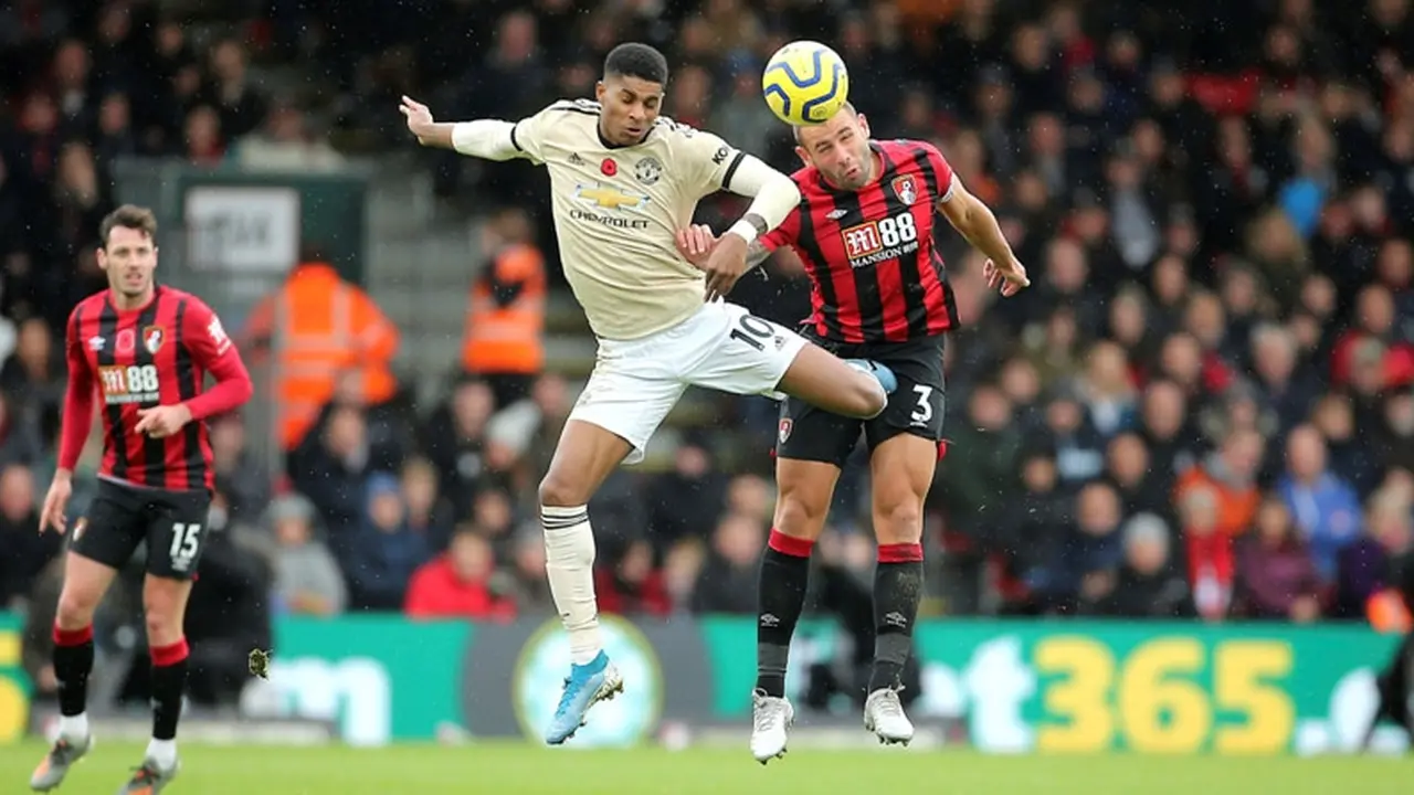 Penyerang Manchester United, Marcus Rashford.