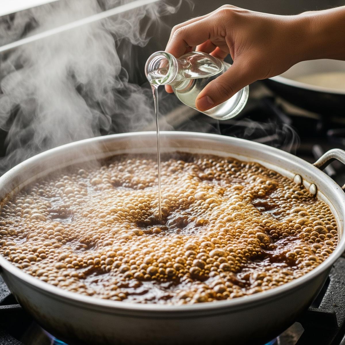 Ilustrasi Memasak Kuah Tahu Guling