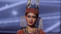 Miss Myanmar Dinyatakan Menang National Costume Miss Universe 2020/dok. Instagram @thuzar_wintlwin