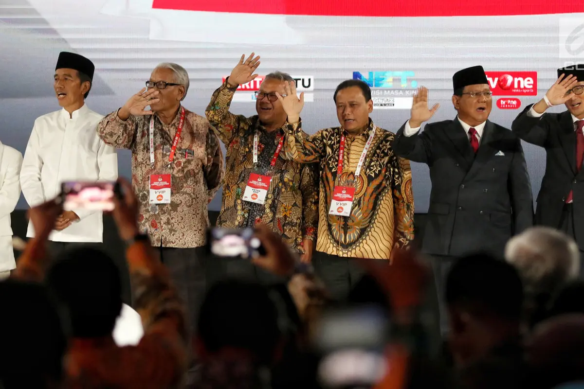 Debat Pilpres 2019 Berakhir, Begini Moment Kebersamaan TKN dan BPN