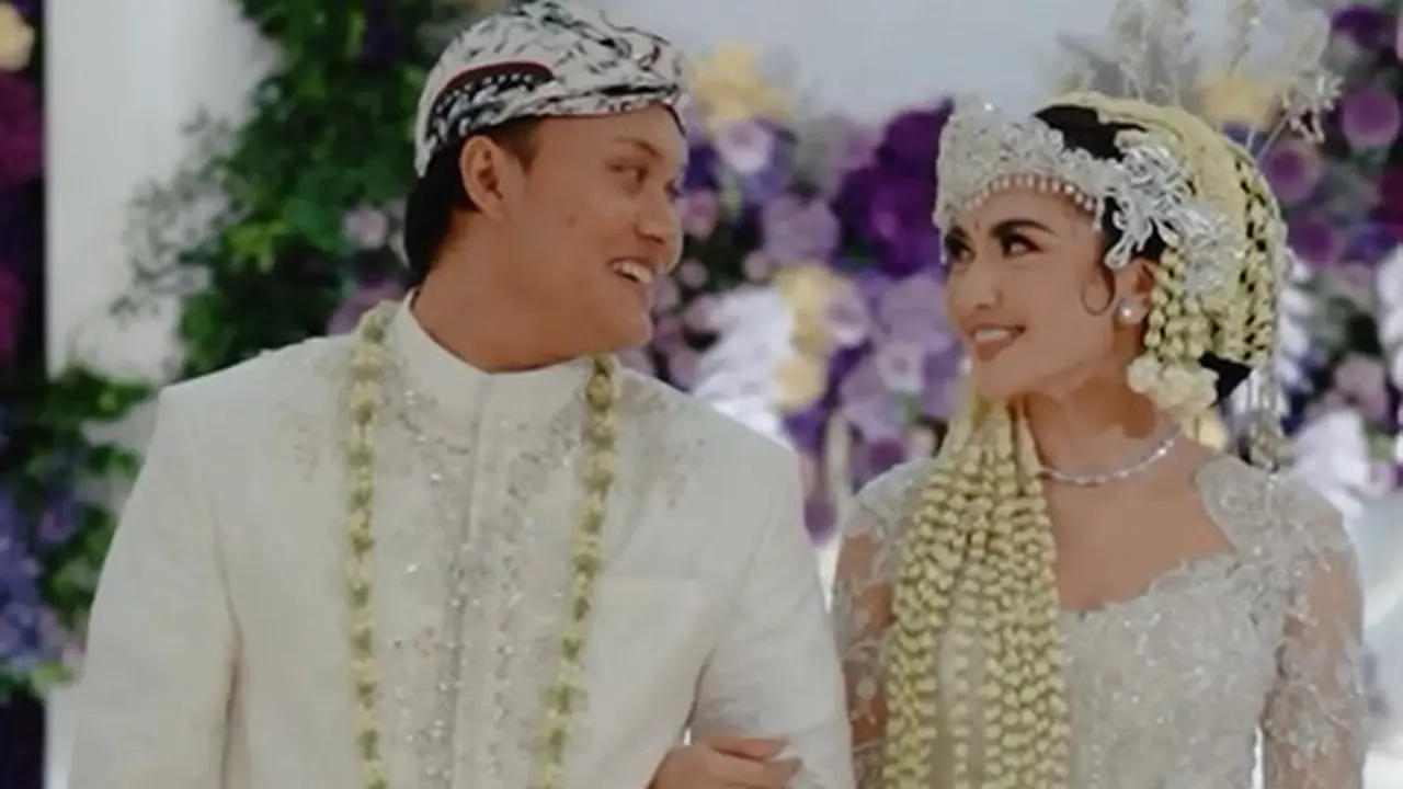 Mahalini Raharja cantiknya tuai pujian (Instagram/thebridestory)