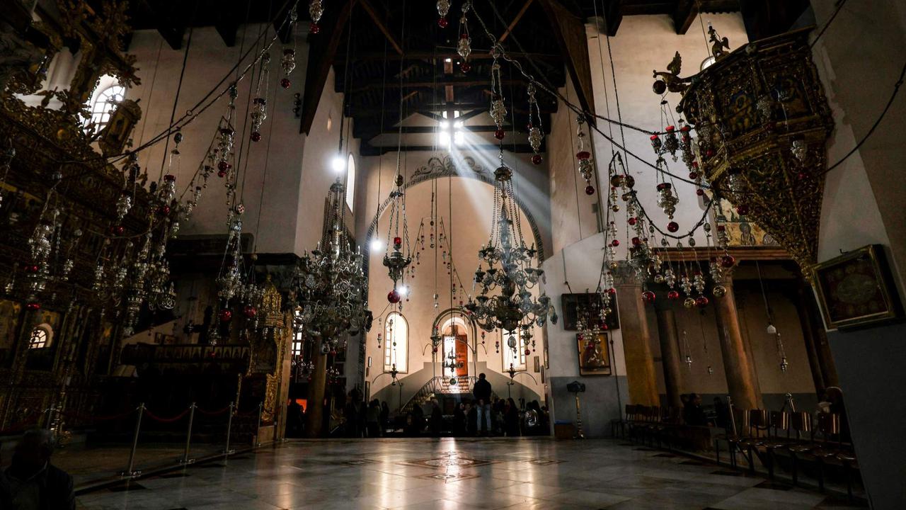 Tak ada ingar-bingar Natal di Gereja Kelahiran Yesus
