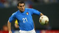 4. Christian Vieri - Mantan pemain Inter Milan ini adalah salah satu striker paling berbahaya di era nya. Pria kelahiran Bologna ini pernah mengisi barisan depan Juventus musim 1996-1997. (AFP/Damien Meyer)