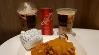 Paket ayam gulai dan Boba di McD. (dok. McDonald's Indonesia)