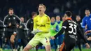Como mencatatkan sejarah dengan memastikan tempat di semifinal Coppa Italia untuk pertama kalinya dalam 40 tahun setelah menyingkirkan Napoli lewat drama adu penalti. (Alessandro Garofalo/LaPresse via AP)