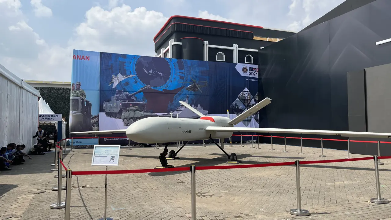 Pameran alutsista Indo Defence di Indo Defence, JiExpo Kemayoran Jakarta.