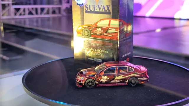 Tarmac Works Rilis Diecast Eksklusif Toyota Aristo NOB Vertex di IMX 2026