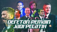 Ikatan jiwa pemain yang sudah lama merumput di timnya pasti masih terasa hingga kapanpun. Seperti beberapa deretan pemain ini yang sekarang jadi pelatih di klubnya dulu.