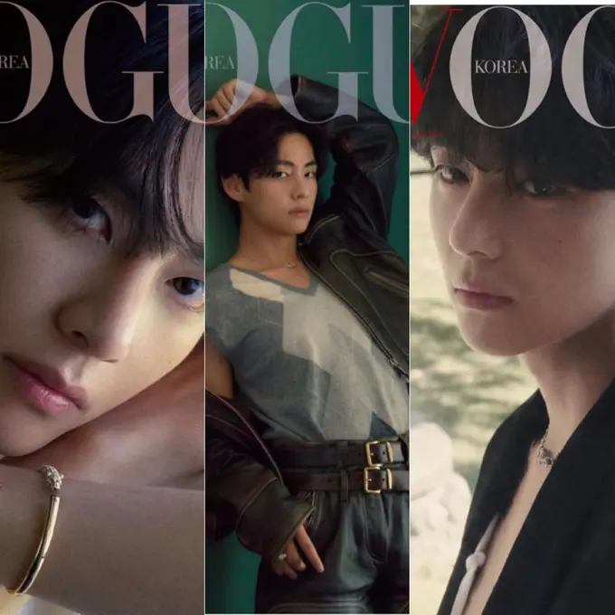 V BTS di Cover Majalah Vogue