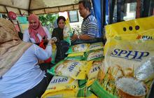 Bulog Setop Penyaluran Beras SPHP ke Pasar Induk