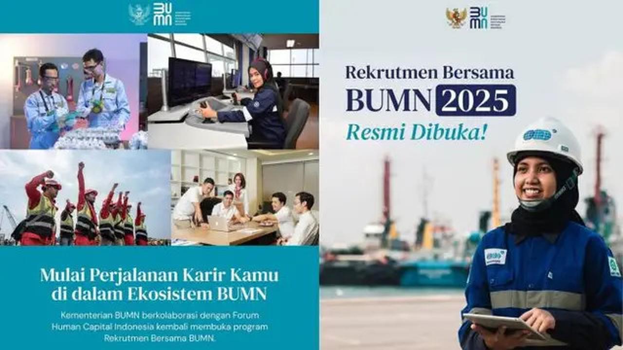 Resmi Dibuka! Cek Link Pendaftaran Rekrutmen Bersama BUMN 2025, Tersedia 2.000 Lowongan Kerja