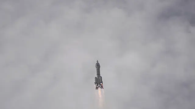 Detik-Detik China Luncurkan Shenzhou-16 ke Stasiun Luar Angkasa