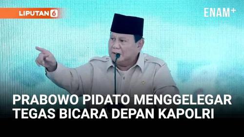 Prabowo Tegaskan Tak Cawe-Cawe Tunjuk Listyo Tanya Soal Pejabat Titipan: Benerkan Kapolri?