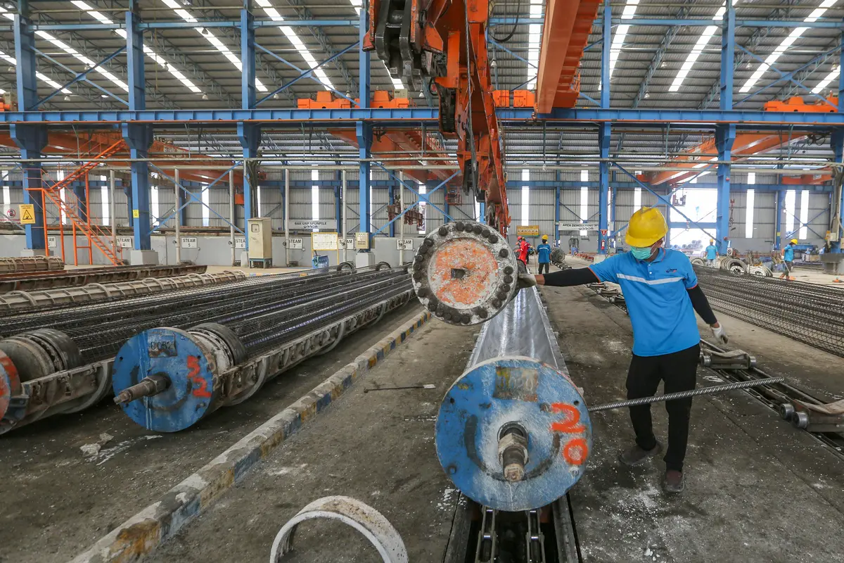 WSBP Suplai Readymix untuk Proyek Kantor Kementerian Koordinator 4 di IKN