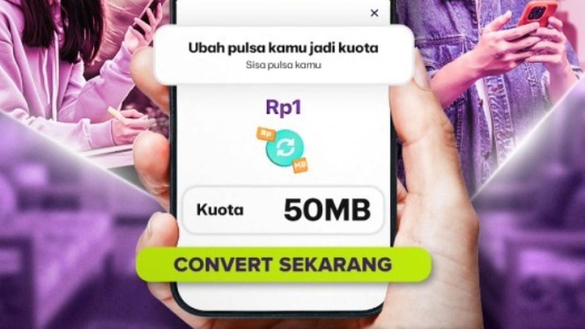 Pelanggan AXIS Kini Bisa Tukar Sisa Pulsa Rp 1 Jadi Kuota Internet, Begini Caranya
