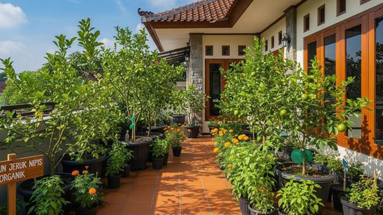 7 Ide Kebun Jeruk Nipis Ekonomis di Teras Rumah, Cocok untuk Stok Dapur Sehari-Hari