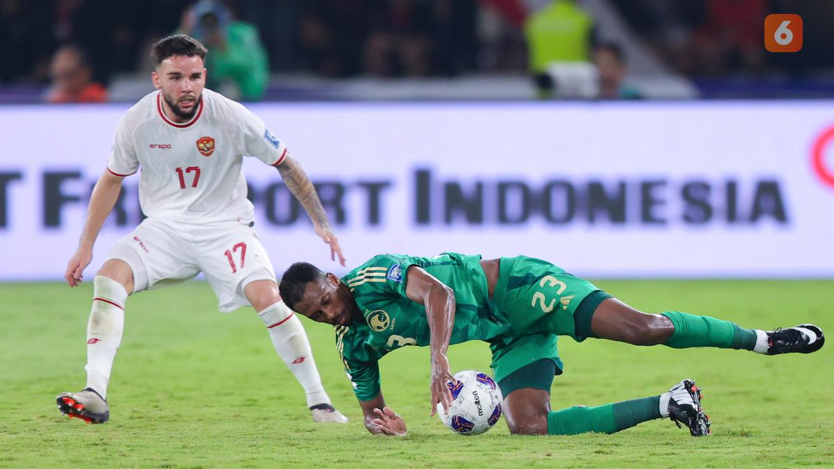 Kualifikasi Piala Dunia 2026: Calvin Verdonk vs Saud Abdulhamid, Pertarungan Dua Pemain Ligue 1 di Laga Indonesia vs Arab Saudi