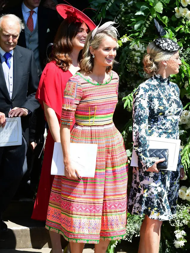 Penampilan Cantik Dua Mantan Pangeran Harry di Royal Wedding