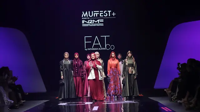Fathimah Alatas di ajang MUFFEST 2024.