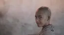 Aktris muda Dhea Seto mencukur rambut warna-warninya demi peran di film `Pinky Promise`. Putri Kak Seto ini berusaha tampil total untuk menghasilkan karya-karya terbaik. (Instagram/@ringgoagus)