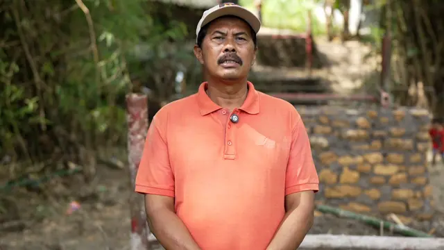 Kepala Desa Pilangrejo, Sukiman bersyukur dengan adanya Program Jembatan Garuda Merah Putih.