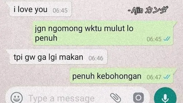 6 Chat Laporan Sudah Makan ke Gebetan Ini Endingnya Tidak Terduga