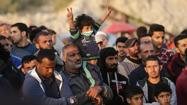 Pemimpin Hamas Pidato Bakar Semangat Warga Palestina di Perbatasan Gaza