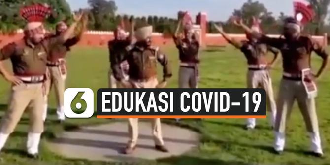 VIDEO: Lewat Jogetan, Polisi India Edukasi Warga tentang Covid-19