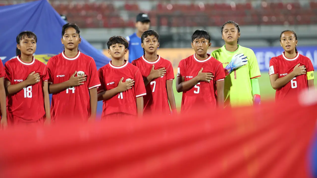 Foto: Sempat Cetak Gol Lewat Claudia Scheunemann, Timnas Indonesia Putri U-17 Kena Bantai Filipina