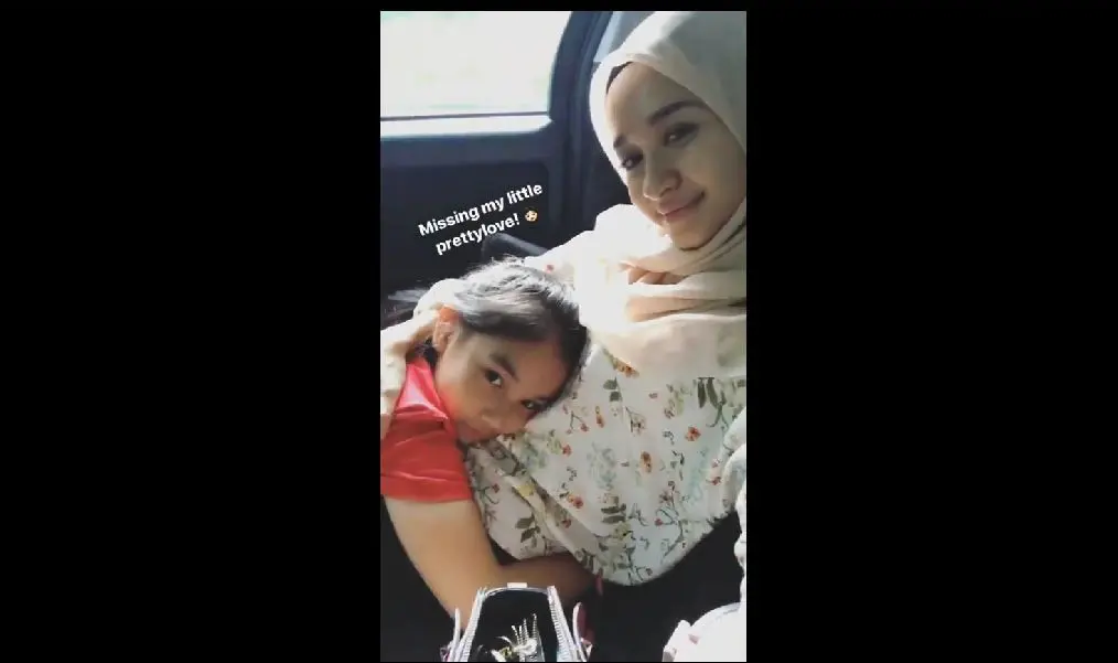 Laudya Cynthia Bella rindu putri tirinya, Engku Aleesya.