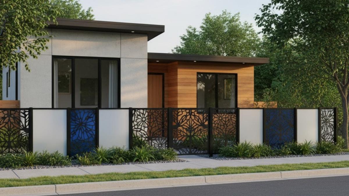 7 Tren Pagar Besi Laser Cut 2025, Estetik dan Bikin Megah Tampilan Rumah