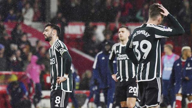 Foto: Muka Bingung Pemain Manchester United Setelah Dipermalukan Nottingham Forest di Liga Inggris