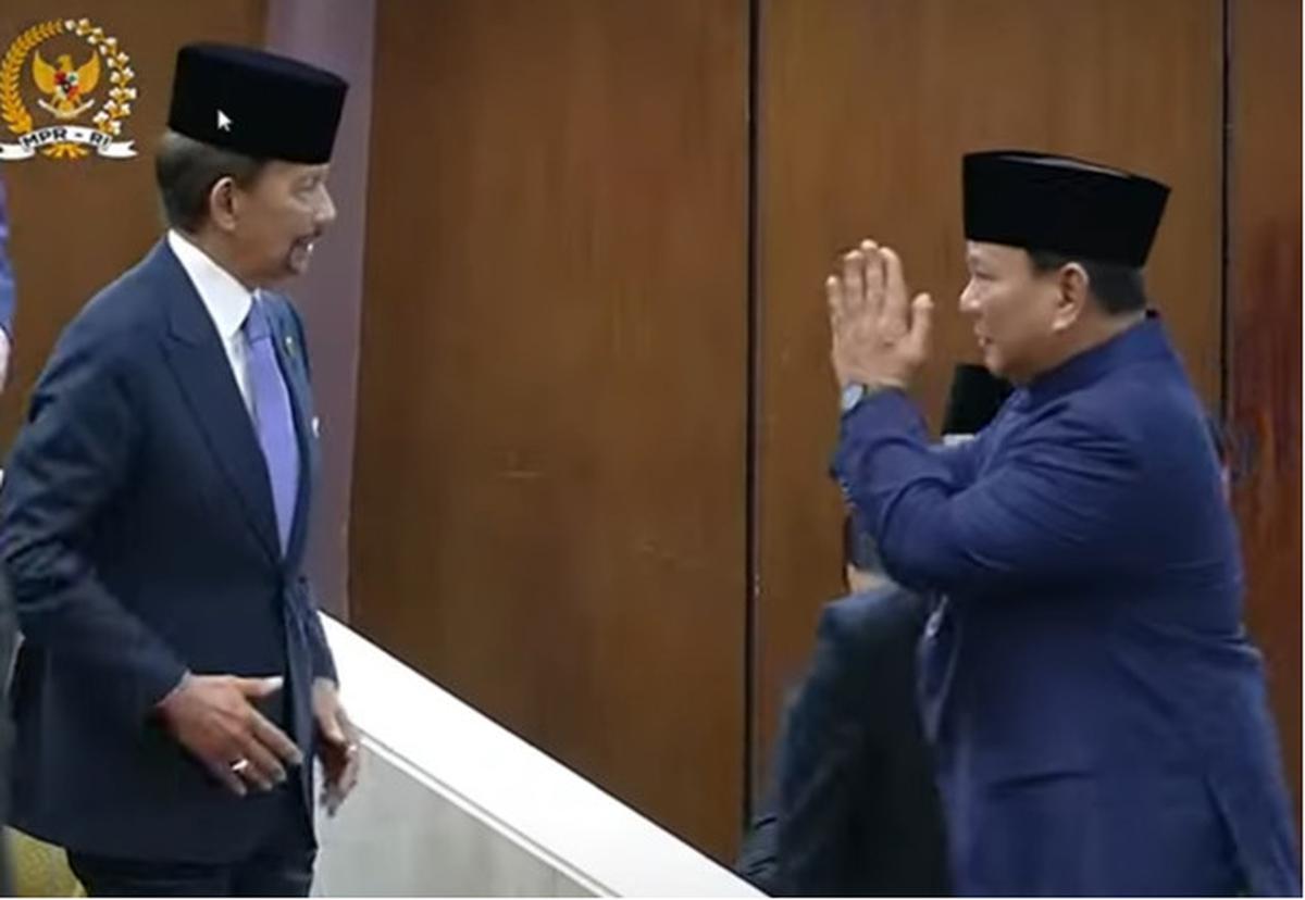 Prabowo dan Sultan Bolkiah