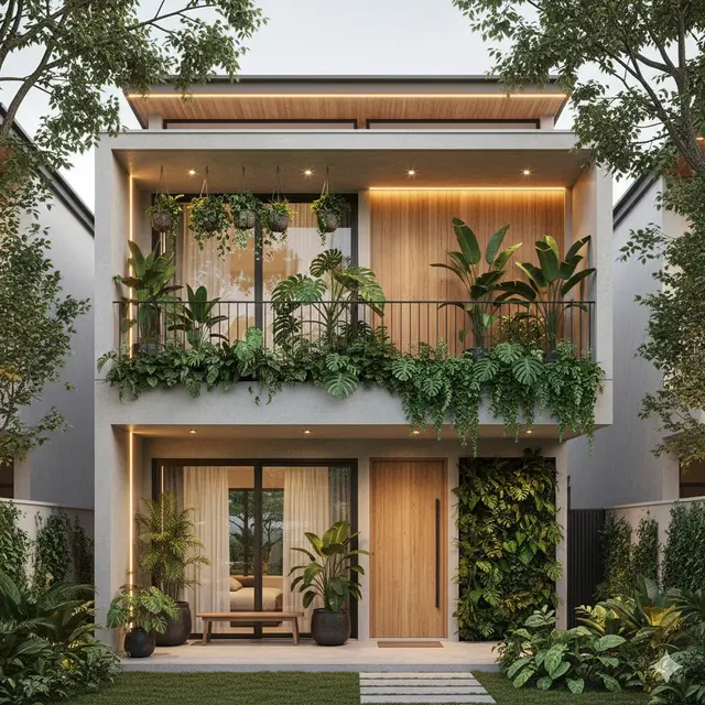 Tren Model Rumah Sederhana Tapi Mewah Tahun 2025 (Image by Gemini AI)