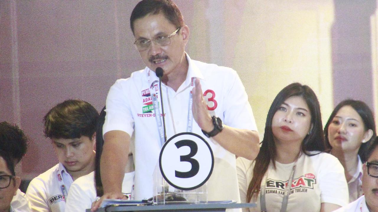 Steven Kandouw dan Alfred Denny Tuejeh Saat Debat Ketiga Pilgub Sulut