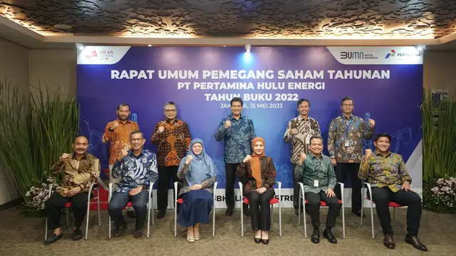 PT Pertamina Hulu Energi (PHE) menggelar Rapat Umum Pemegang Saham Tahunan (RUPST) tahun buku 2022 pada Senin, 15 Mei 2023. Dok PHE