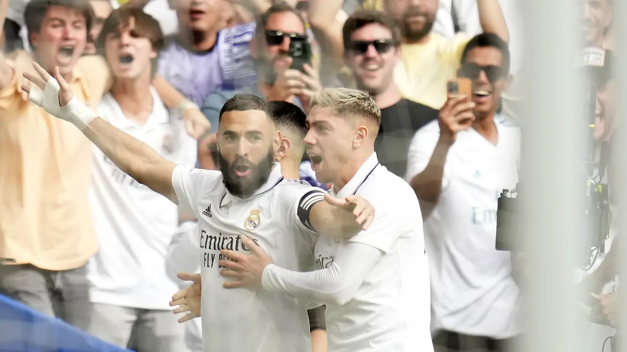 Karim Benzema - Real Madrid - Liga Spanyol - 16 Oktober 2022