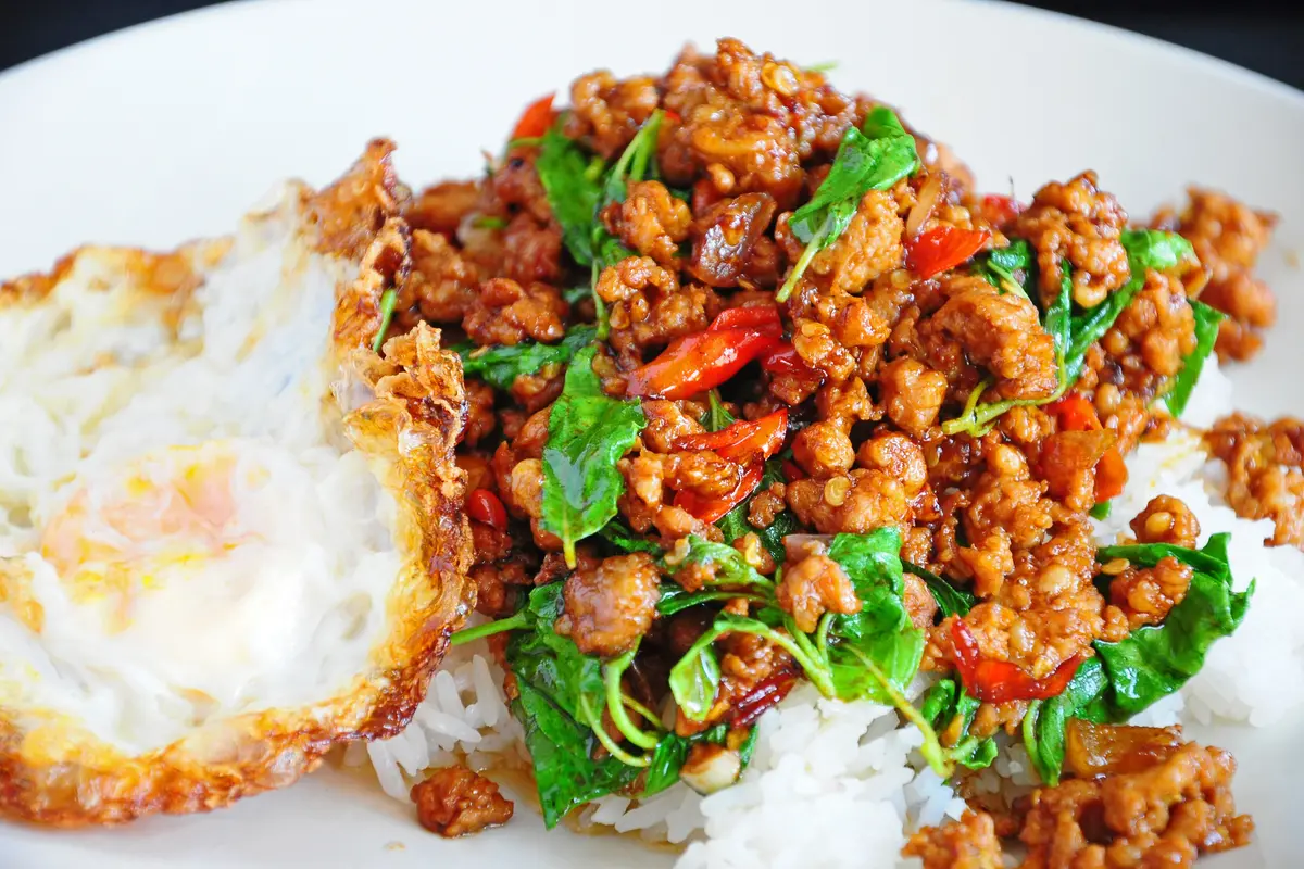 Ayam Cincang Pedas ala Thailand