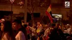 Ratusan ribu demonstran memenuhi kota Barcelona,  untuk menentang rencana para pemimpin separatis mendeklarasikan kemerdekaan Catalonia