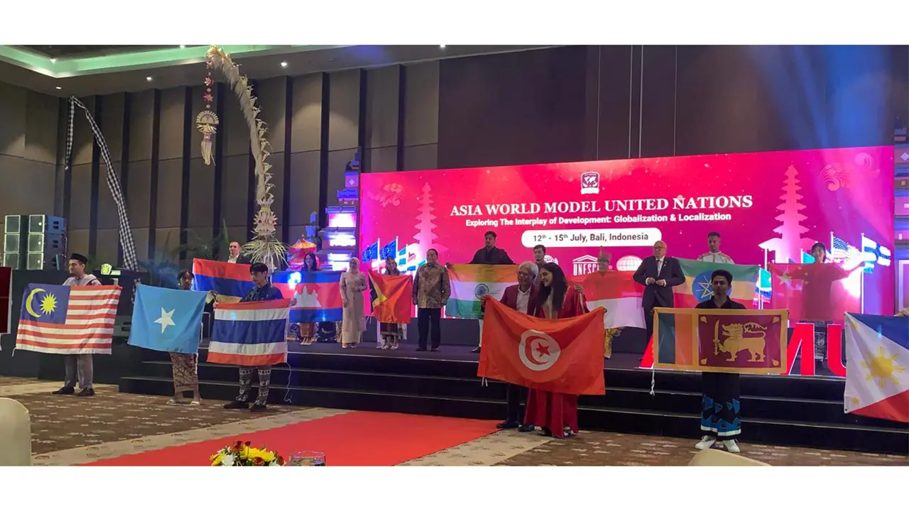 250 Delegasi Anak Muda dari 16 Negara Ikuti Simulasi Sidang PBB di Bali, Pariwisata Bali Jadi Topik Bahasan