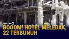 ledakan hotel