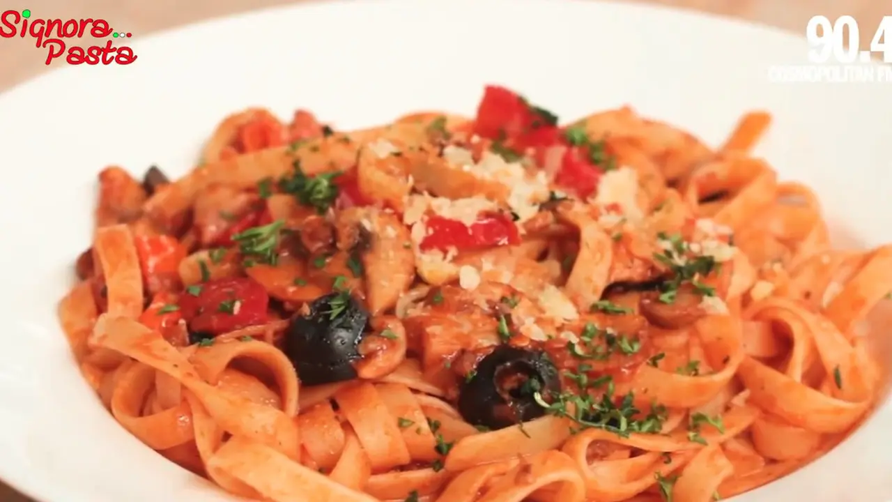 Resep Mudah Fettuccine Diavola. sumberfoto: Cosmopolitan FM