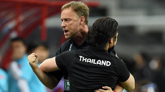 Pelatih Thailand, Alexandre Polking. (Roslan RAHMAN / AFP)