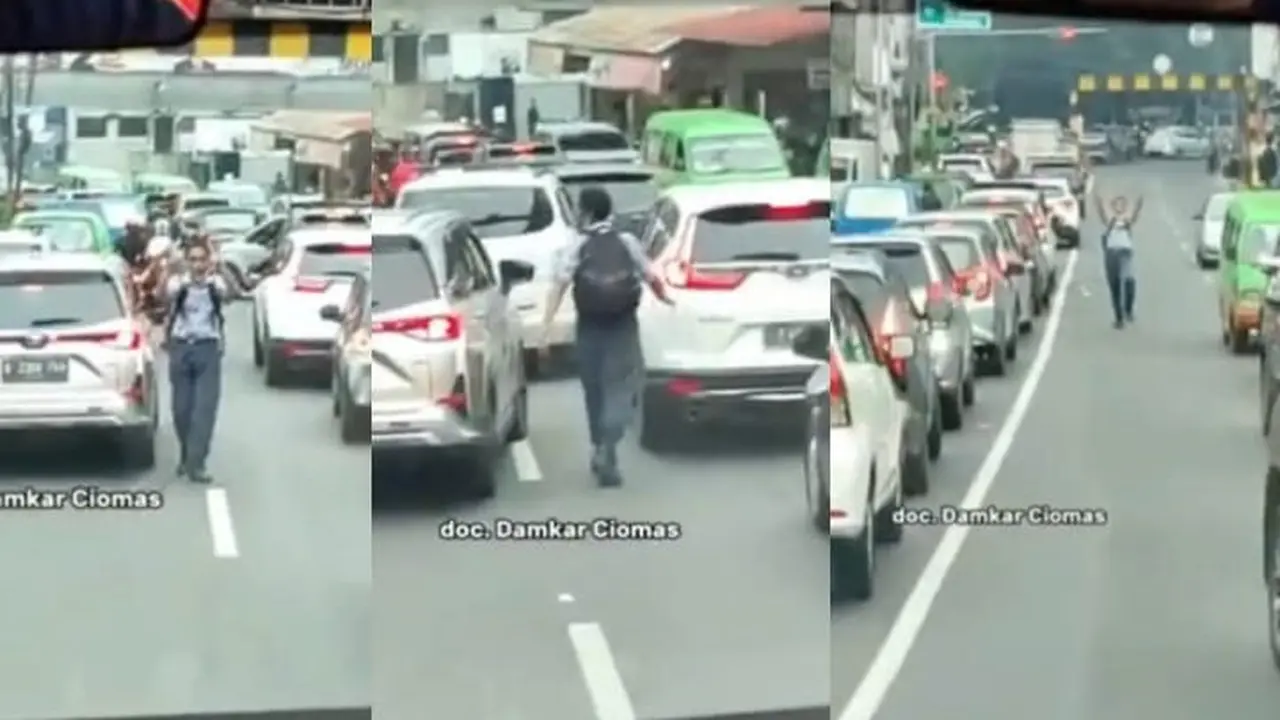 Pelajar di Bogor Buka Jalur