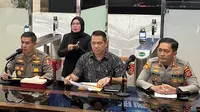 Kapolres Bogor Kombes Rio Wahyu Anggora mengungkap kronologis kasus polisi tembak polisi di Rusun Polri Cikeas, Bogor, Jawa Barat.