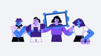 Ilustrasi Pengenalan Wajah. Kredit: Facebook